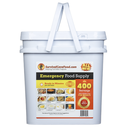 Freeze-Dried 400 Meal Bucket